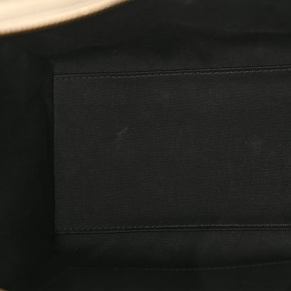 Saint Laurent Calfskin Baby Monogram Downtown Cabas White 11 of 11
