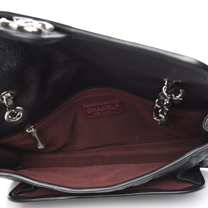 Chanel Caviar Quilted Medium French Riviera Flap Black 5 of 12