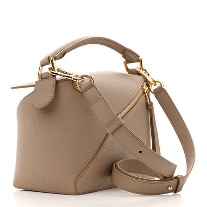 Loewe Grained Calfskin Small Puzzle Edge Bag Sand 3 of 11