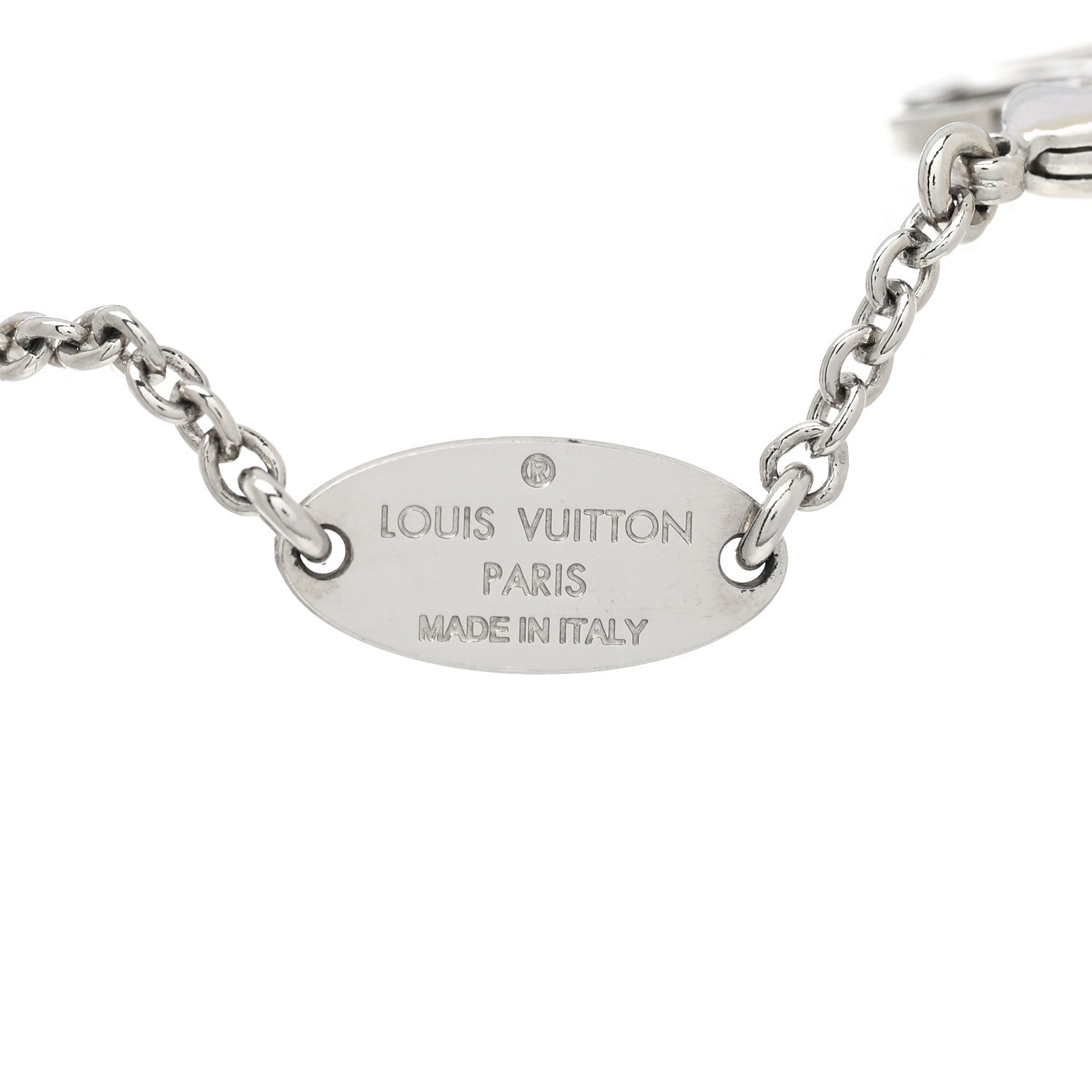 Louis Vuitton Essential V Supple Bracelet Silver 3 of 4