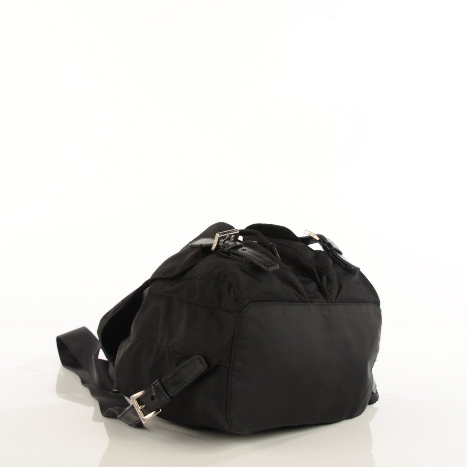 Prada Nylon Vela Small Backpack Black 4 of 9