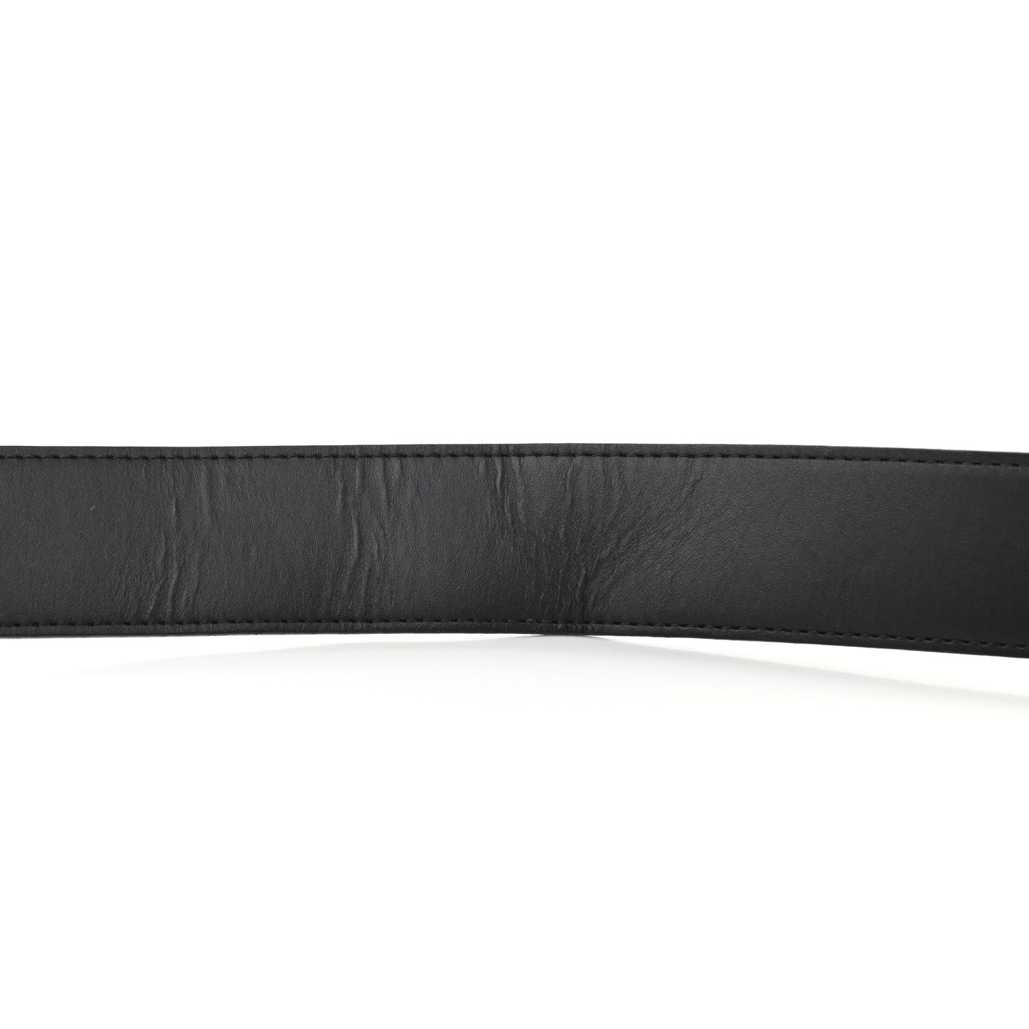 Louis Vuitton Calfskin Monogram 30mm LV Initiales Reversible Belt 95 38 Black 9 of 10