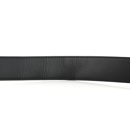 Louis Vuitton Calfskin Monogram 30mm LV Initiales Reversible Belt 95 38 Black 9 of 10