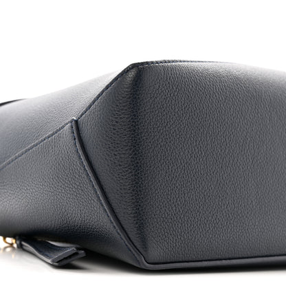Loewe Soft Grained Calfskin Small Puzzle Edge Bag Navy 8 of 10