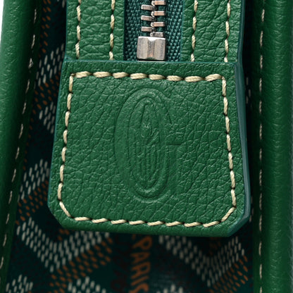 Goyard Goyardine Jouvence Toiletry Pouch MM Green 6 of 9