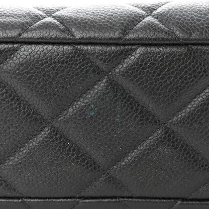 Chanel Caviar Quilted Shopping Tote Black 12 of 15