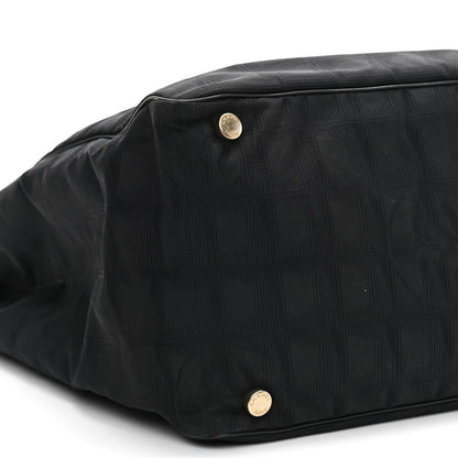 Chanel Nylon Medium Travel Tote Black 8 of 11