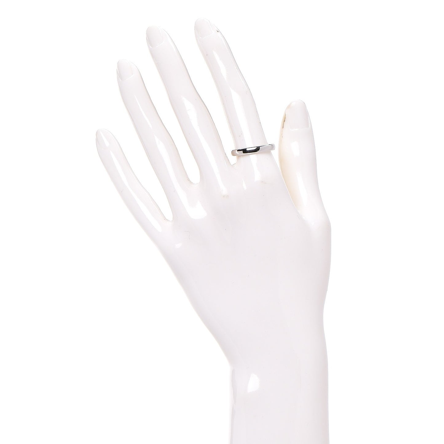 Platinum 3mm Classic Wedding Band Ring 54 7