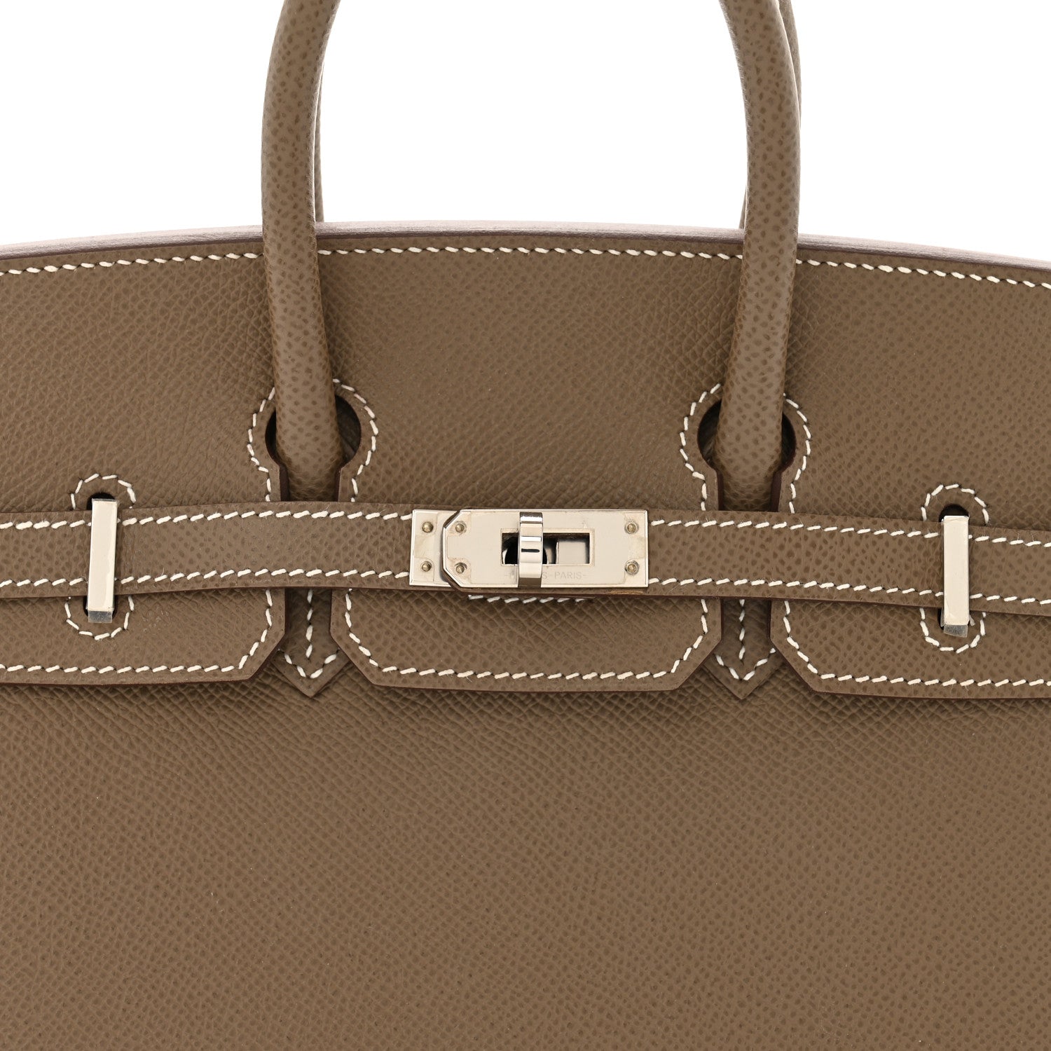 Hermes Epsom Birkin Sellier 25 Etoupe 8 of 10