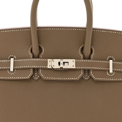 Hermes Epsom Birkin Sellier 25 Etoupe 8 of 10