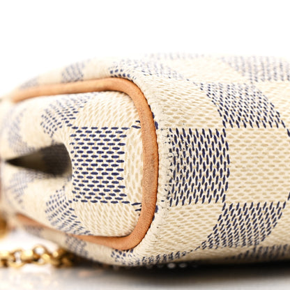 Louis Vuitton Damier Azur Eva Clutch 9 of 14