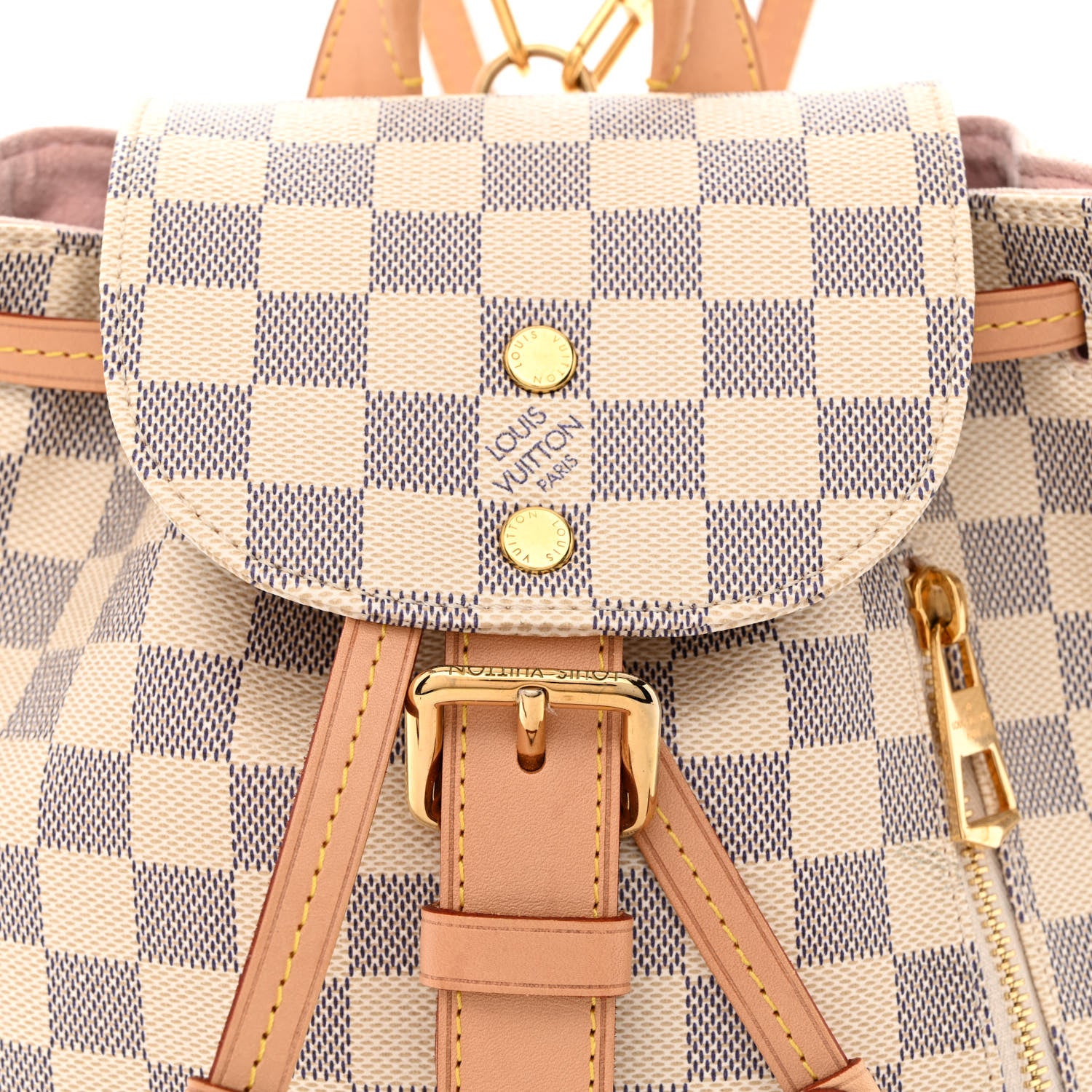 Louis Vuitton Damier Azur Sperone BB Backpack 7 of 9