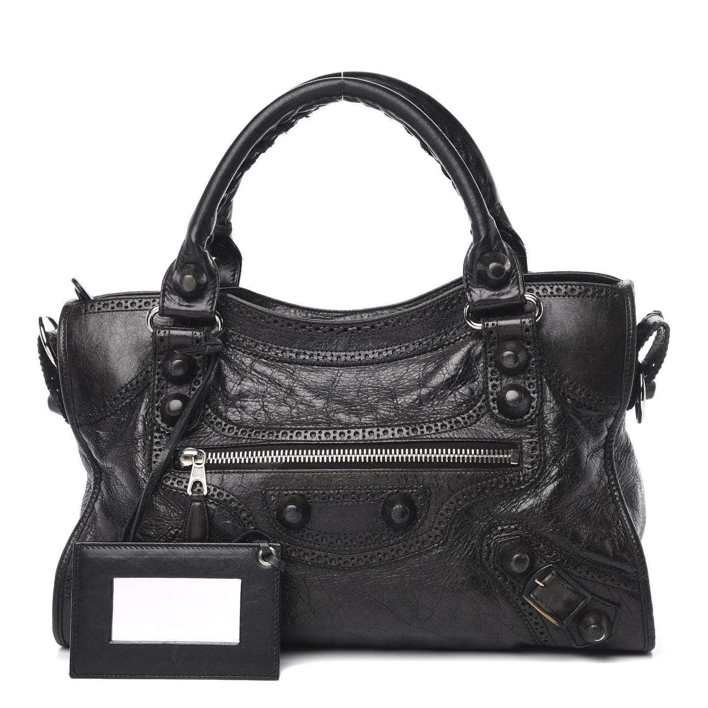 Agneau Giant Brogues Hardware City Black