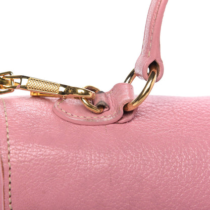 Miu Miu Goatskin Madras Shoulder Bag Rosa 11 of 12
