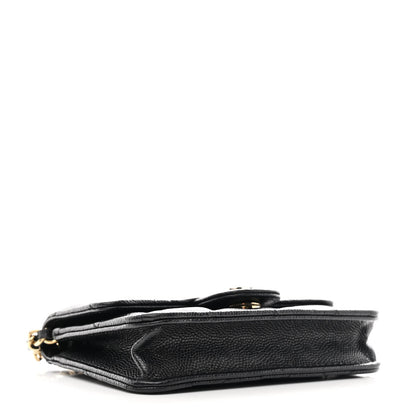 Chanel Caviar Quilted Mini Chain Bag Black 4 of 11
