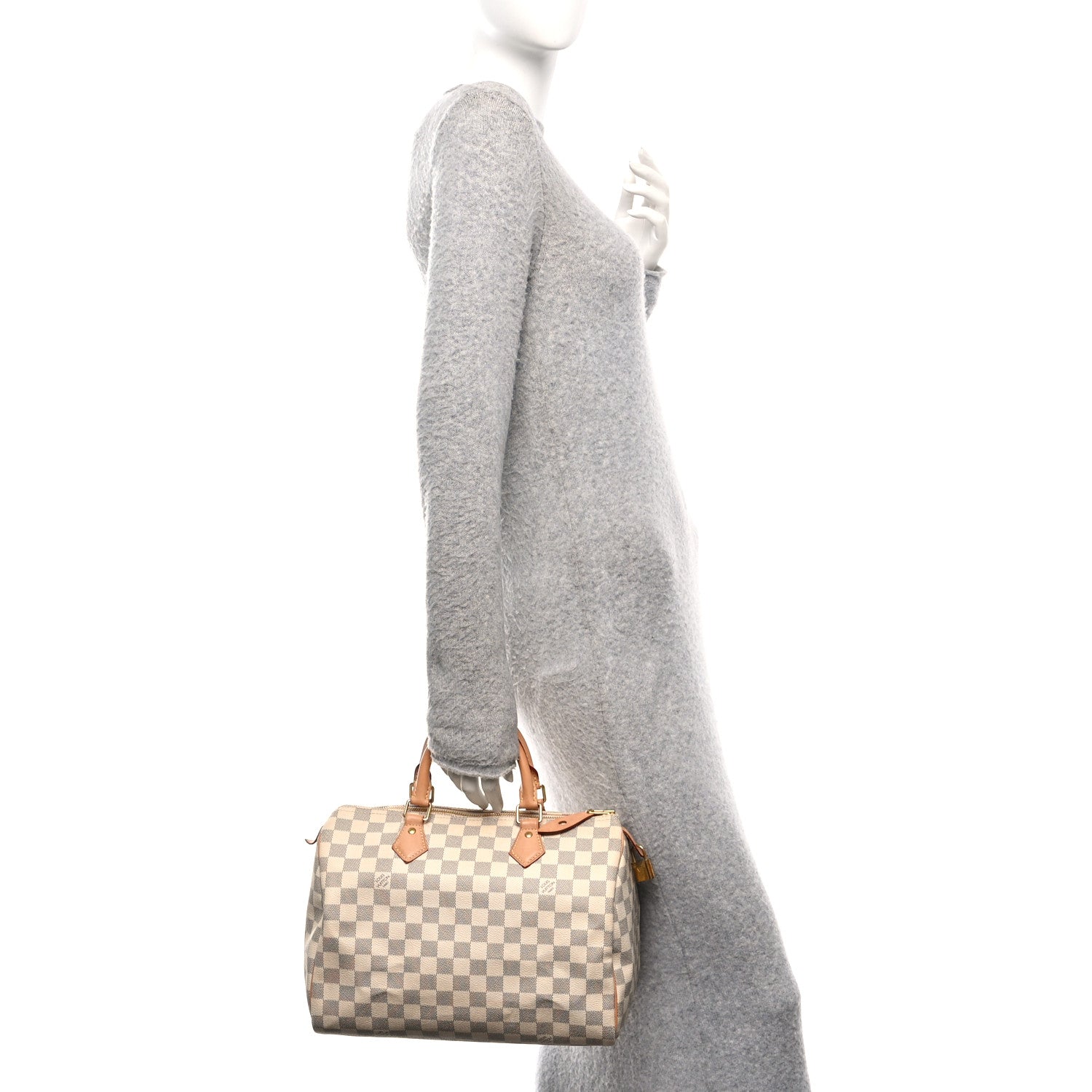 Louis Vuitton Damier Azur Speedy 30 2 of 13