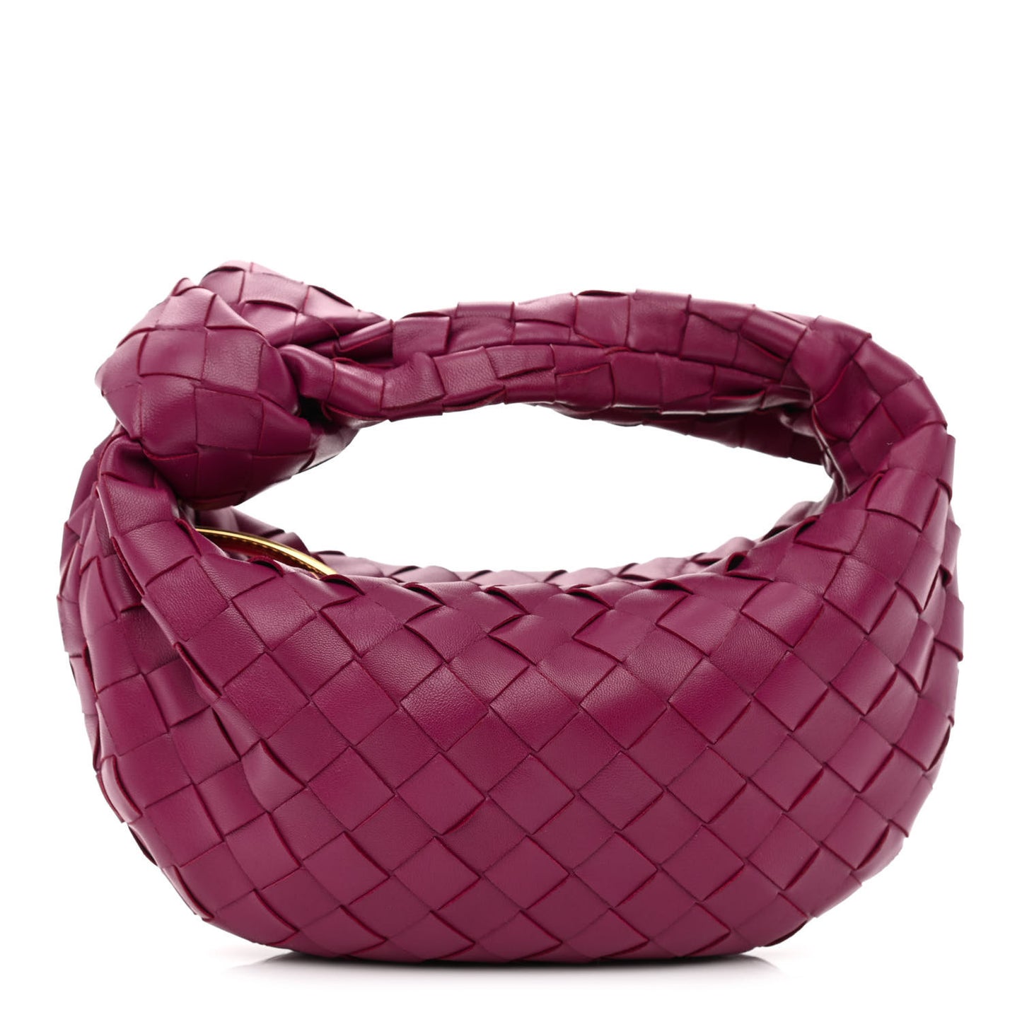 Nappa Intrecciato Mini Jodie Cinnabar