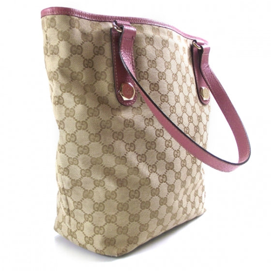 Monogram Charmy Shopper Tote Pink