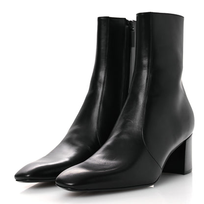 Saint Laurent Calfskin Mens XIV Zip Boots 40 Black 4 of 14