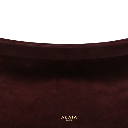 Alaia Nubuck Medium Le Click East West Bag Rouge Grenat 7 of 9