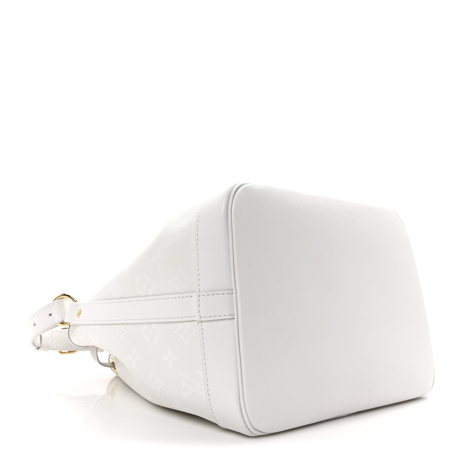 Louis Vuitton X SUN YITIAN Calfskin Monogram Petit Noe White 4 of 10