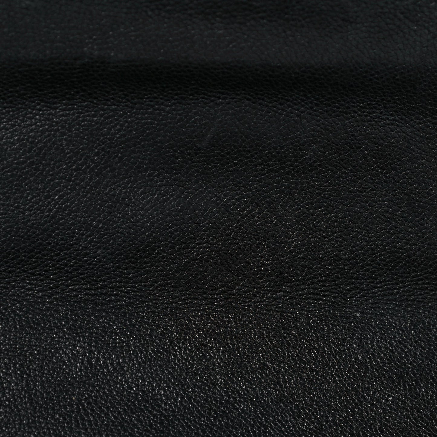 Sheepskin Tri-Quilt Monogram Medium College Bag Black