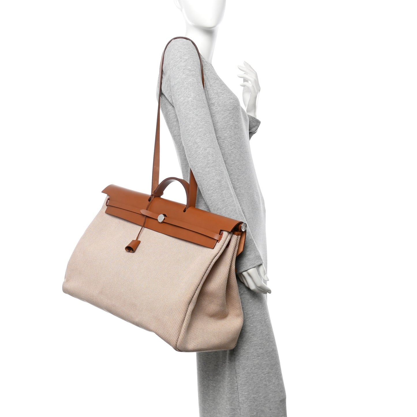 Criss Viking Vache Hunter Herbag Cabin Zip Retourne 50 Ecru Beige Naturel