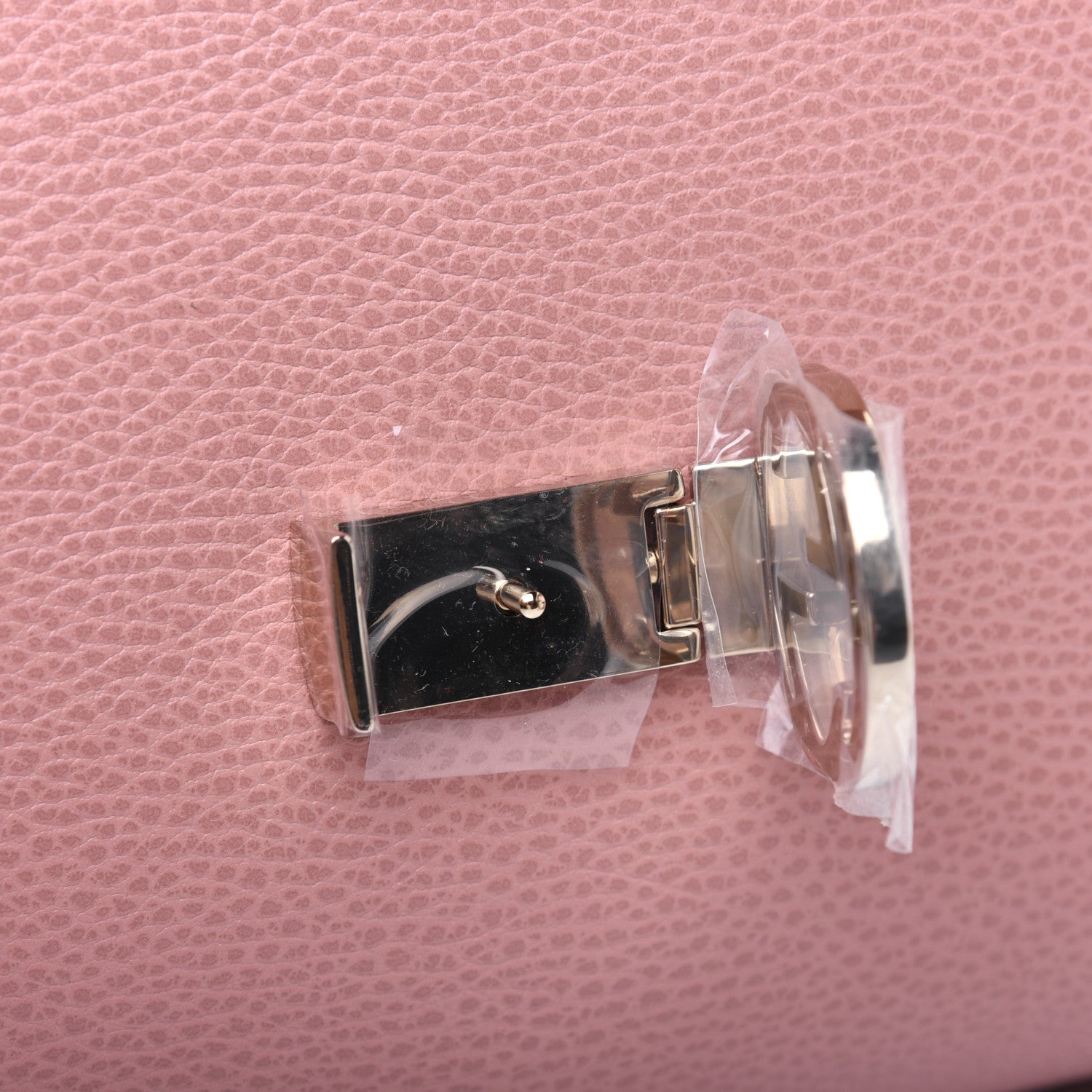Gucci Dollar Calfskin Interlocking G Top Handle Shoulder Bag Soft Pink 13 of 16