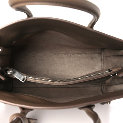 Saint Laurent Grained Calfskin Baby Sac De Jour Souple Taupe 6 of 14
