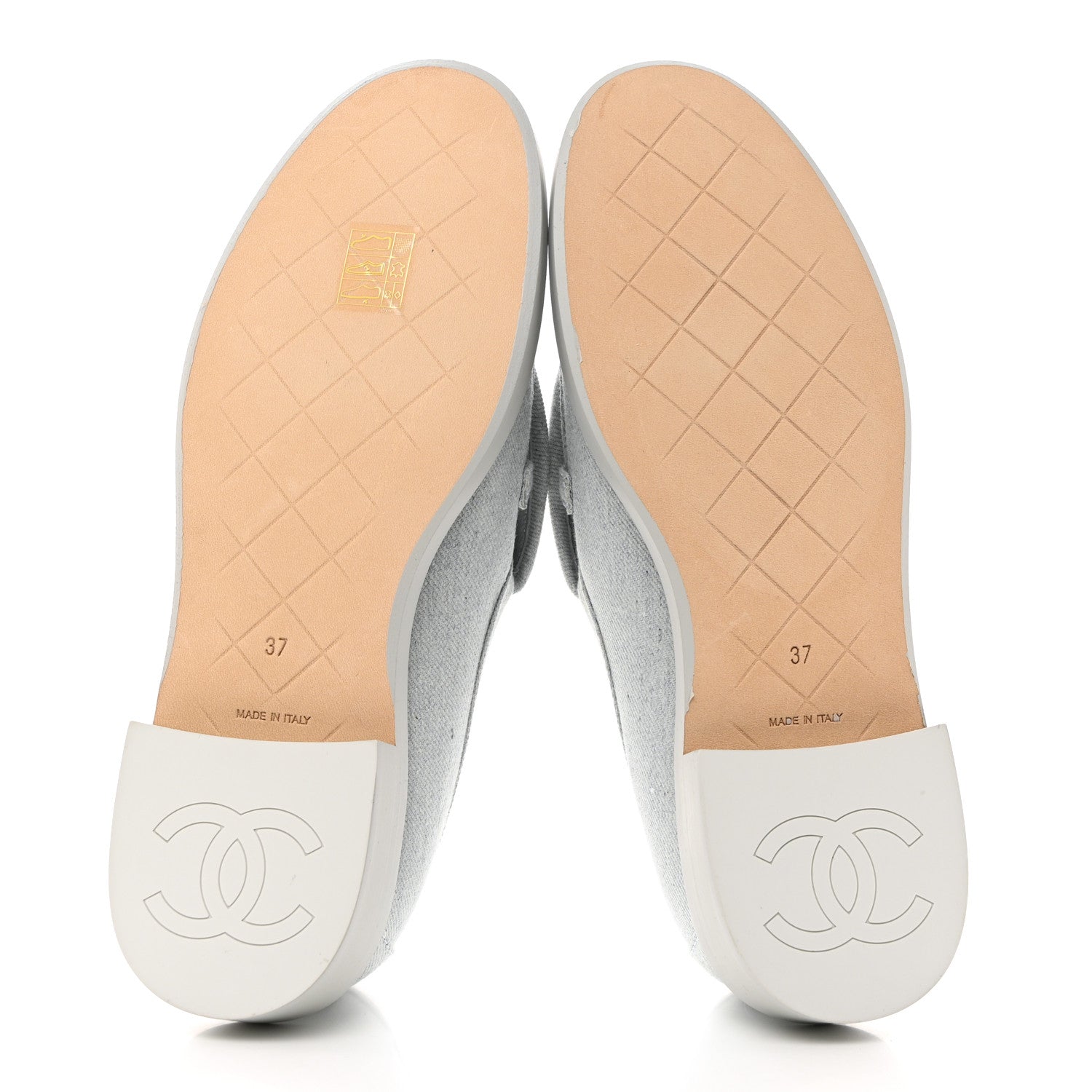 Chanel Denim CC Turnlock Loafers 37 Blue 1494213 – FASHIONPHILE