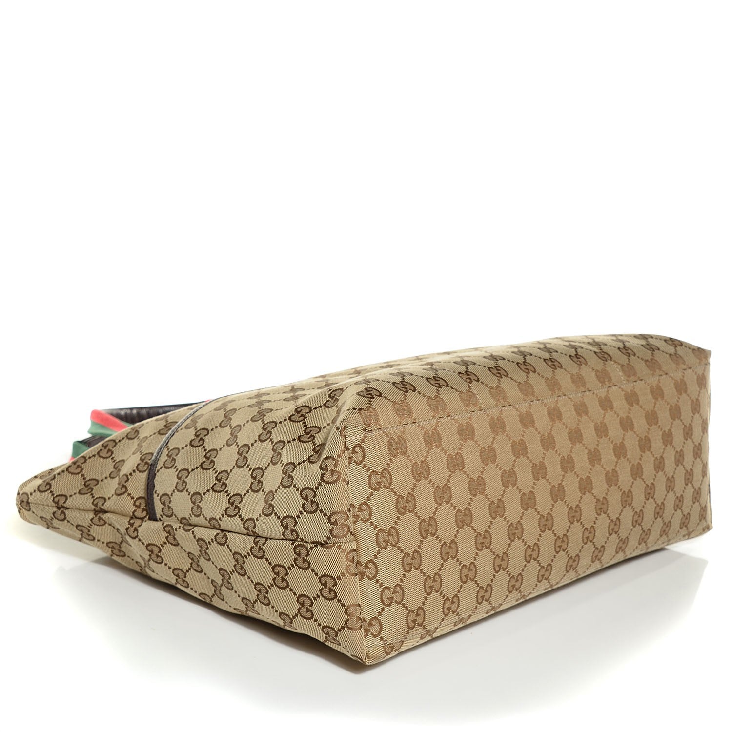 Gucci Monogram Web Large Diaper Tote Brown 4 of 8