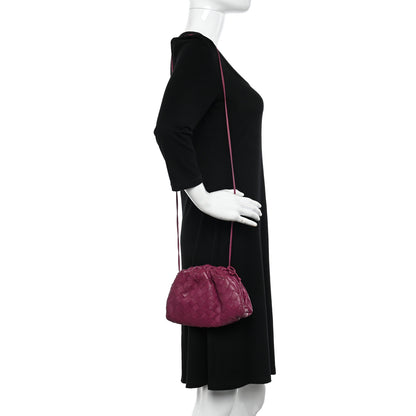 Bottega Veneta Nappa Intrecciato The Mini Pouch Cinnabar 2 of 9