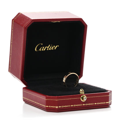 Cartier 18K Yellow Gold 3.5mm LOVE Wedding Band Ring 48 4.5 5 of 5