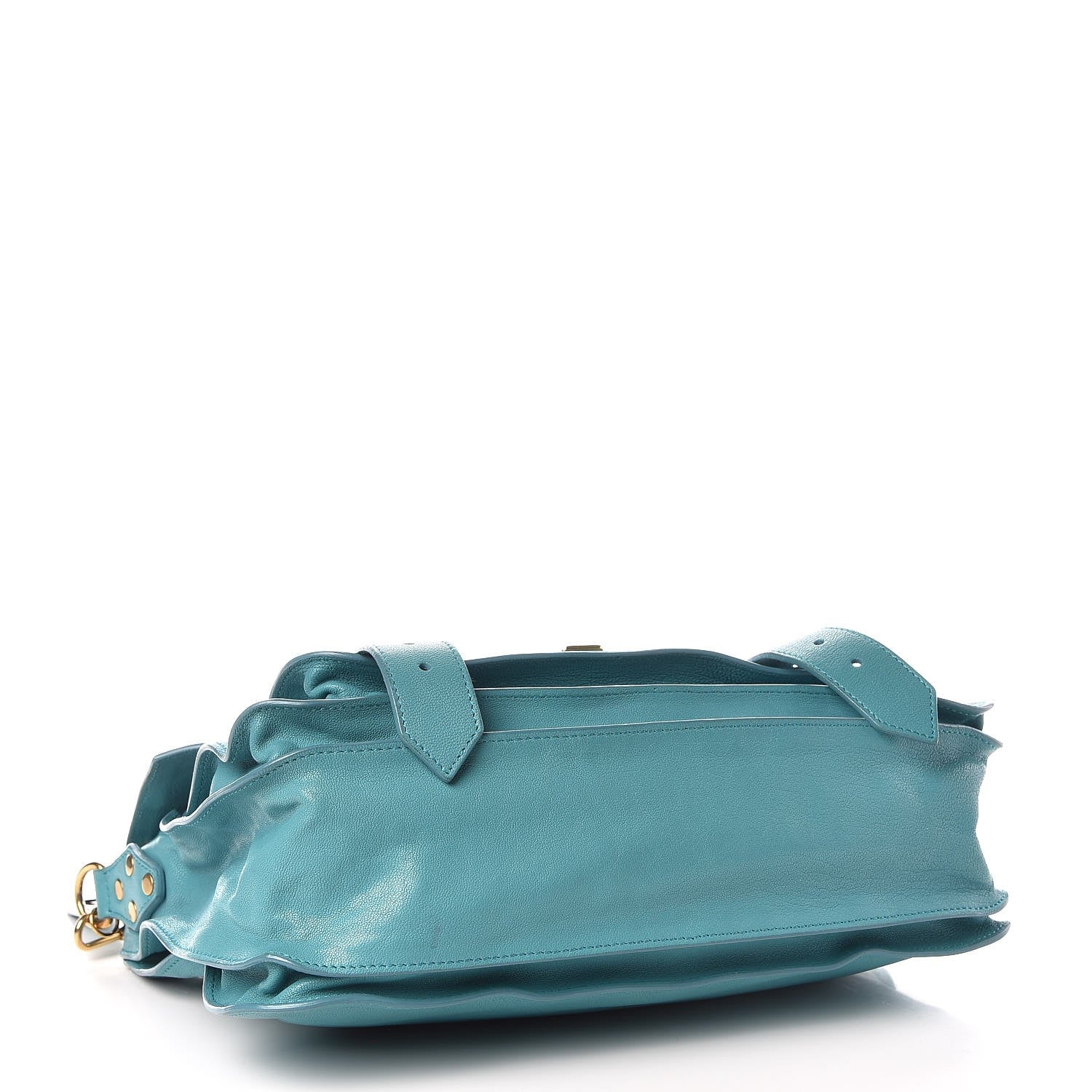 Proenza Schouler Lambskin Medium PS1 Satchel Lagoon 4 of 8