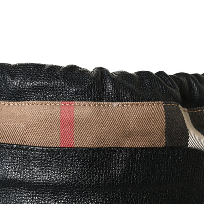 Burberry Calfskin House Check Little Crush Black 13 of 20