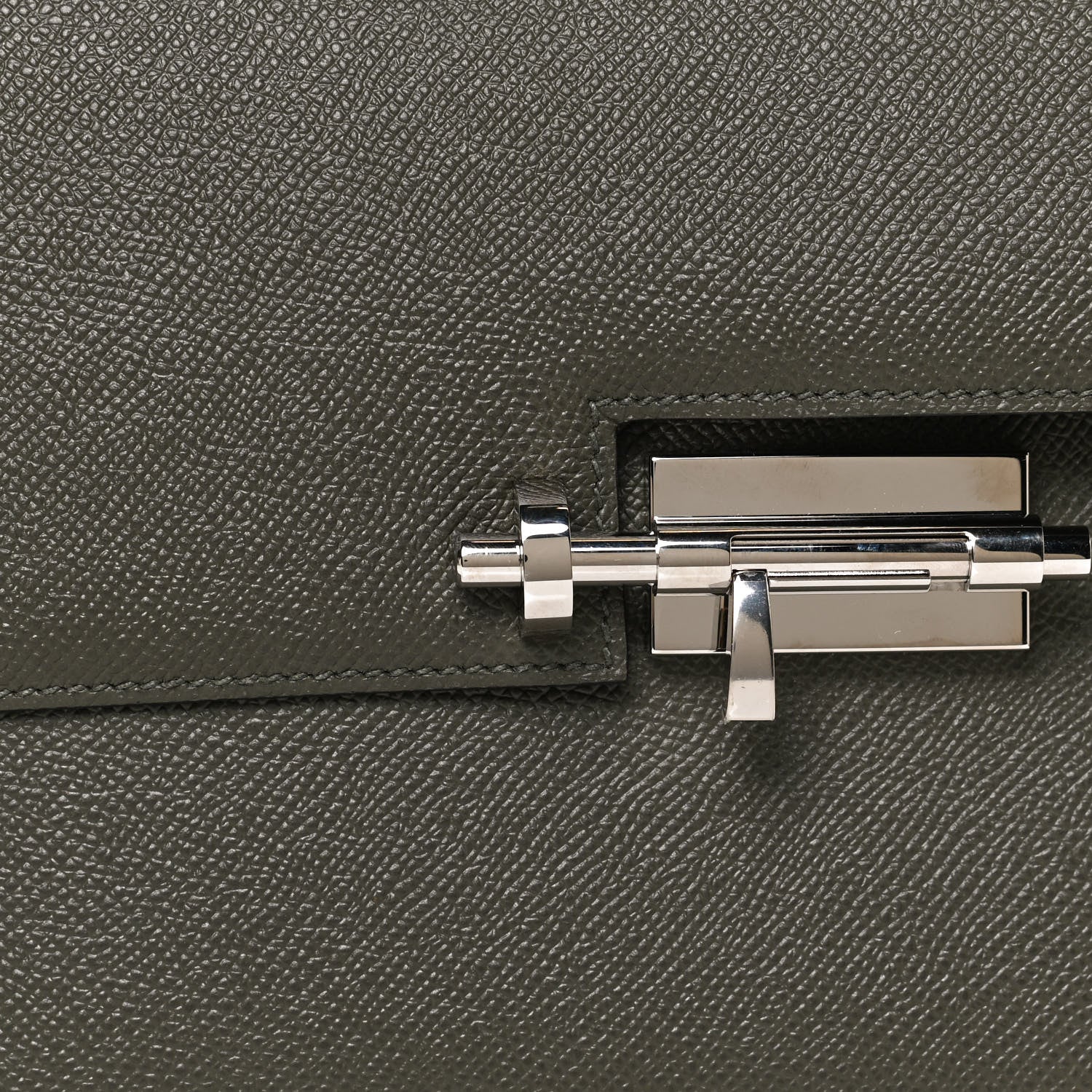 Hermes Epsom Verrou 21 Vert De Gris 7 of 10