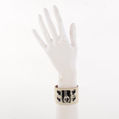 Hermes Swift Collier de Chien CDC Bracelet S Craie 2 of 7