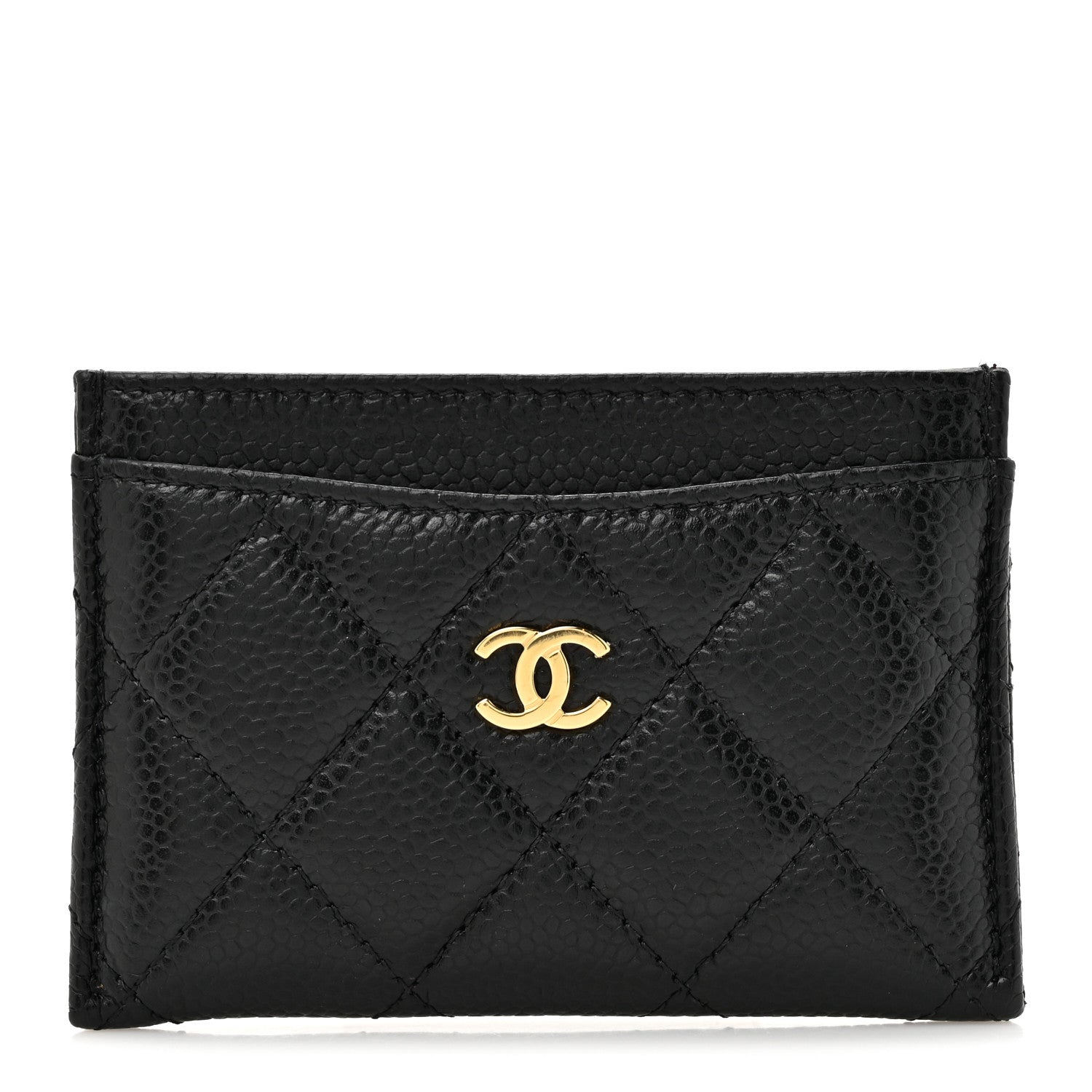 Chanel Caviar Quilted Card Holder Black 1 of 9