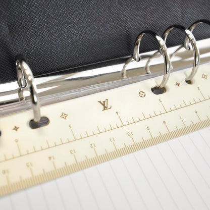 Louis Vuitton Epi Agenda Large Ring Agenda Black 5 of 9