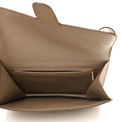Celine Baby Grained Calfskin Medium Symmetrical Bag Taupe 5 of 15