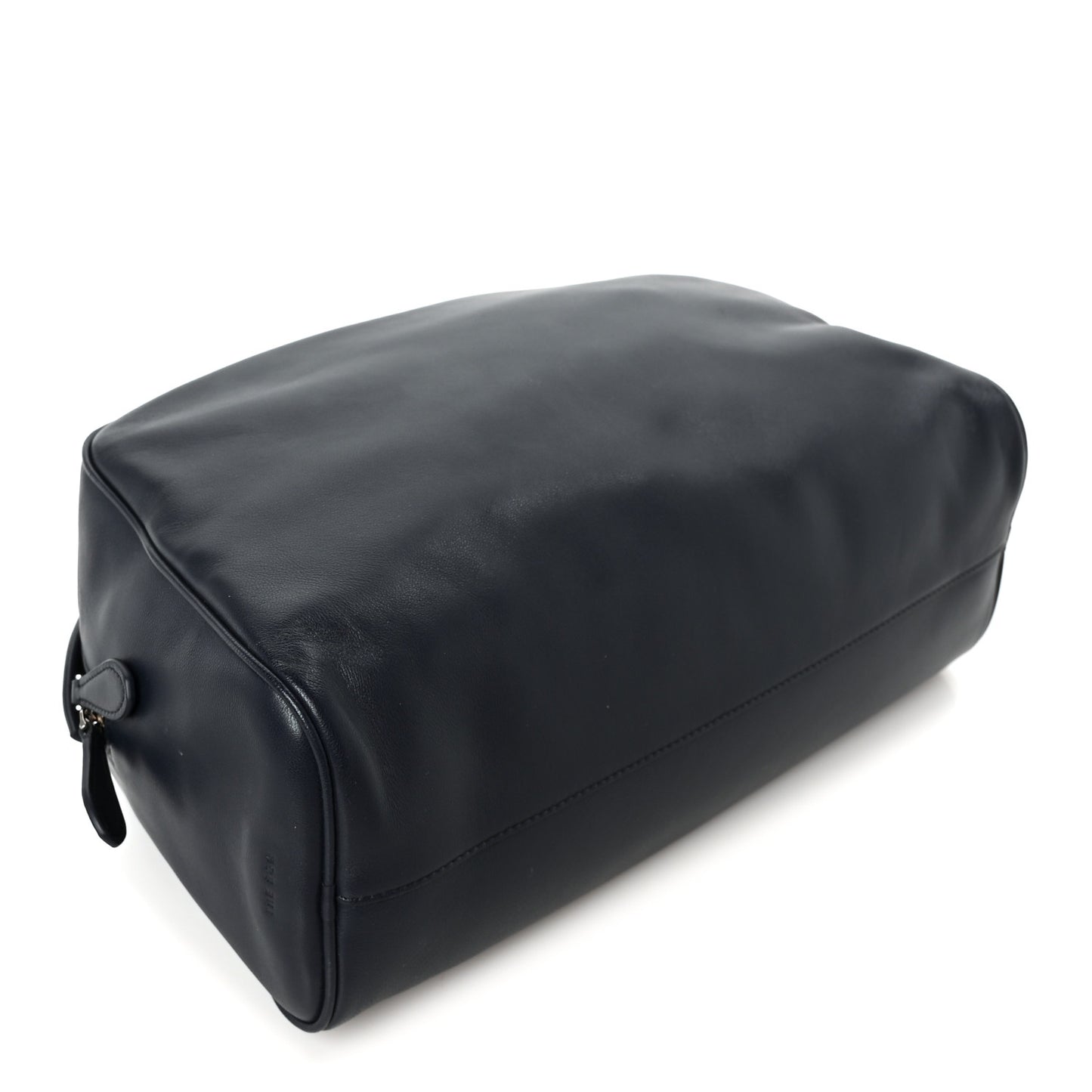 Calfskin Leila Clutch Dark Navy