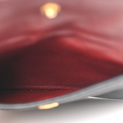 Chanel Lambskin Quilted Flap Compact Wallet Black 5 of 6