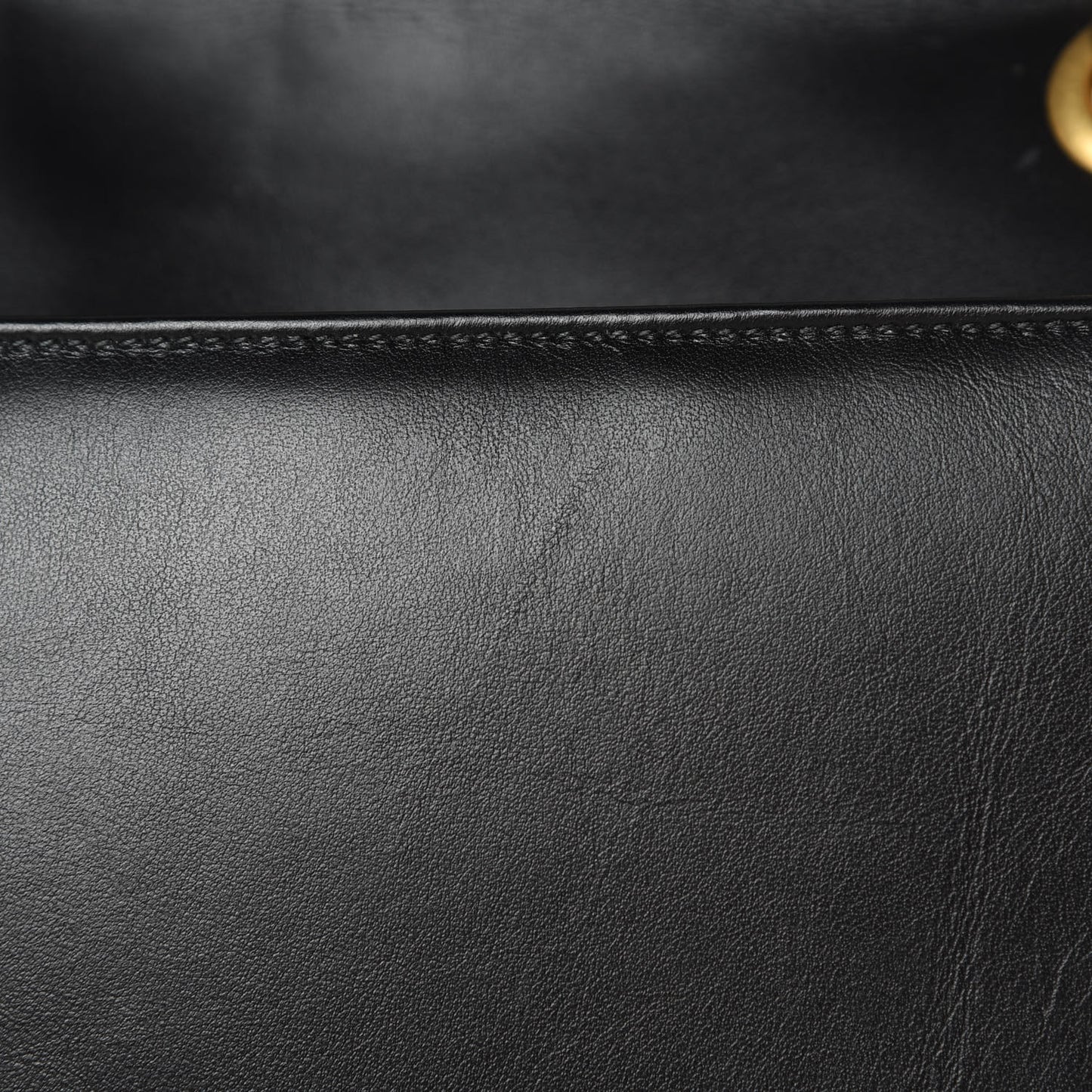 Calfskin Matelasse Large GG Marmont Shoulder Bag Black