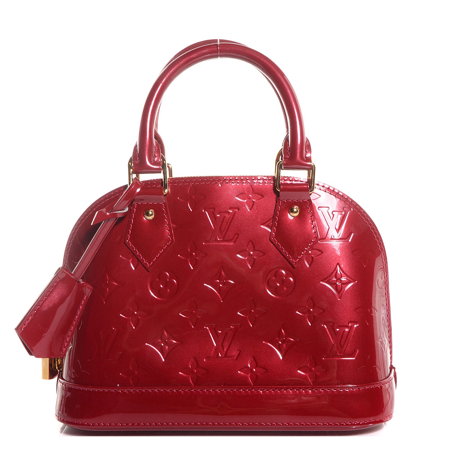 Louis Vuitton Vernis Alma BB Pomme D'Amour 1 of 7