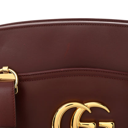 Gucci Vitello Palmellato Lux Large Arli Top Handle Bag Vintage Bordeaux 12 of 12