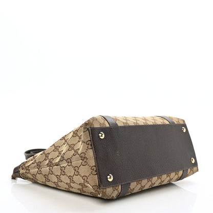 Gucci Monogram Medium Abbey Tote Brown 4 of 12