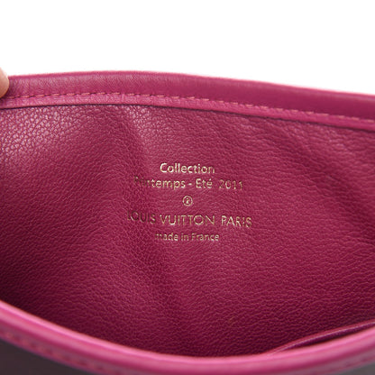 Louis Vuitton Cuir Art Deco Trapeze Prune Cyclamen 6 of 6