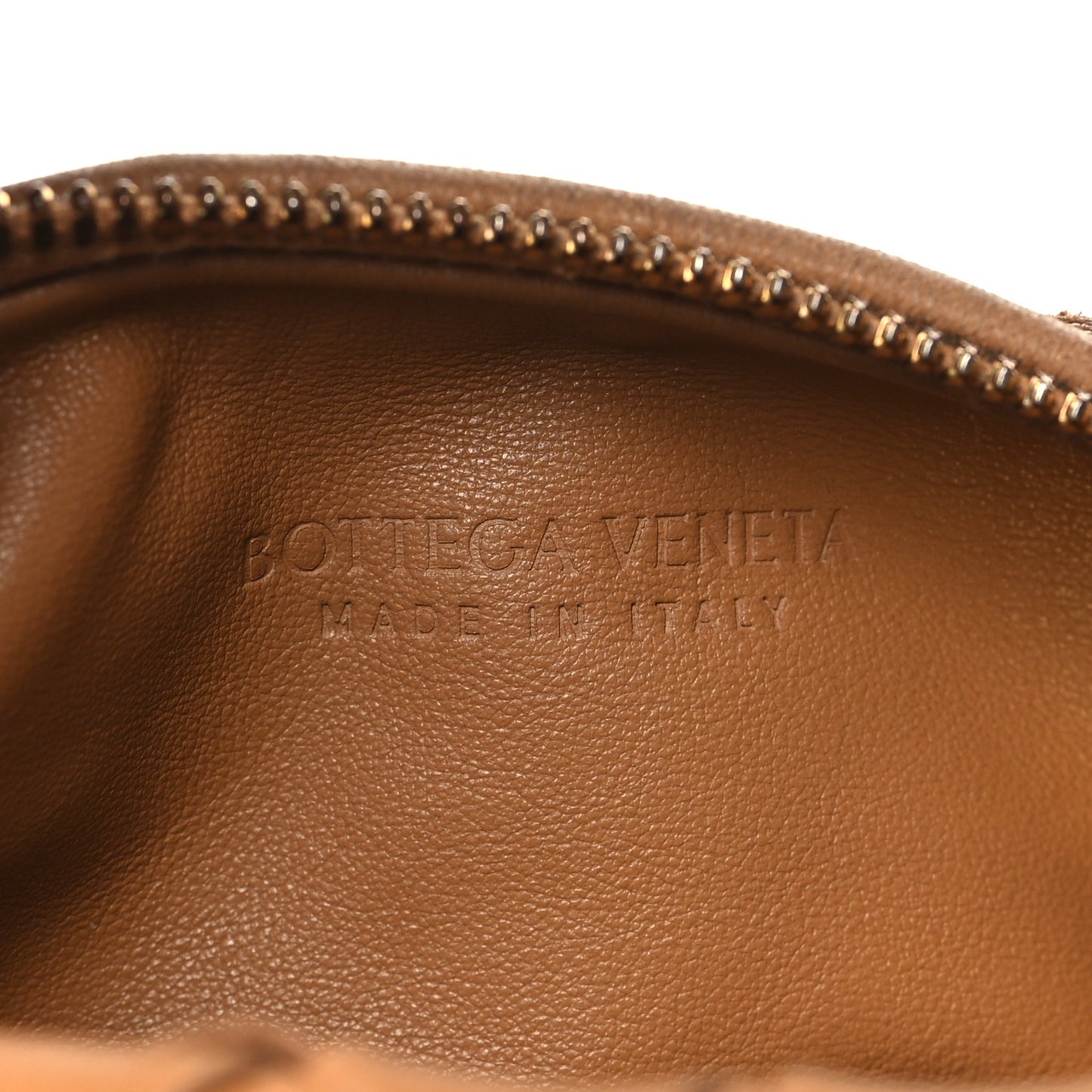 Nappa Intrecciato Mini Jodie Caramel