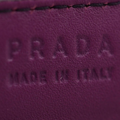 Prada Saffiano Jeweled Buckle Belt 36 90 6 of 9