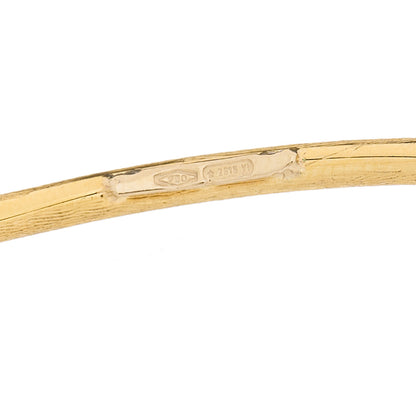 Marco Bicego 18K Yellow Gold Amethyst Blue Topaz Jaipur Bangle Bracelet 4 of 7